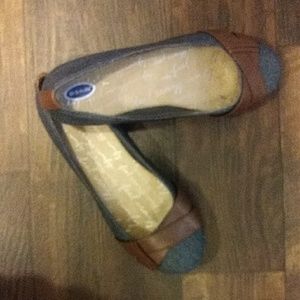 Dr scholls blue denim dress shoes